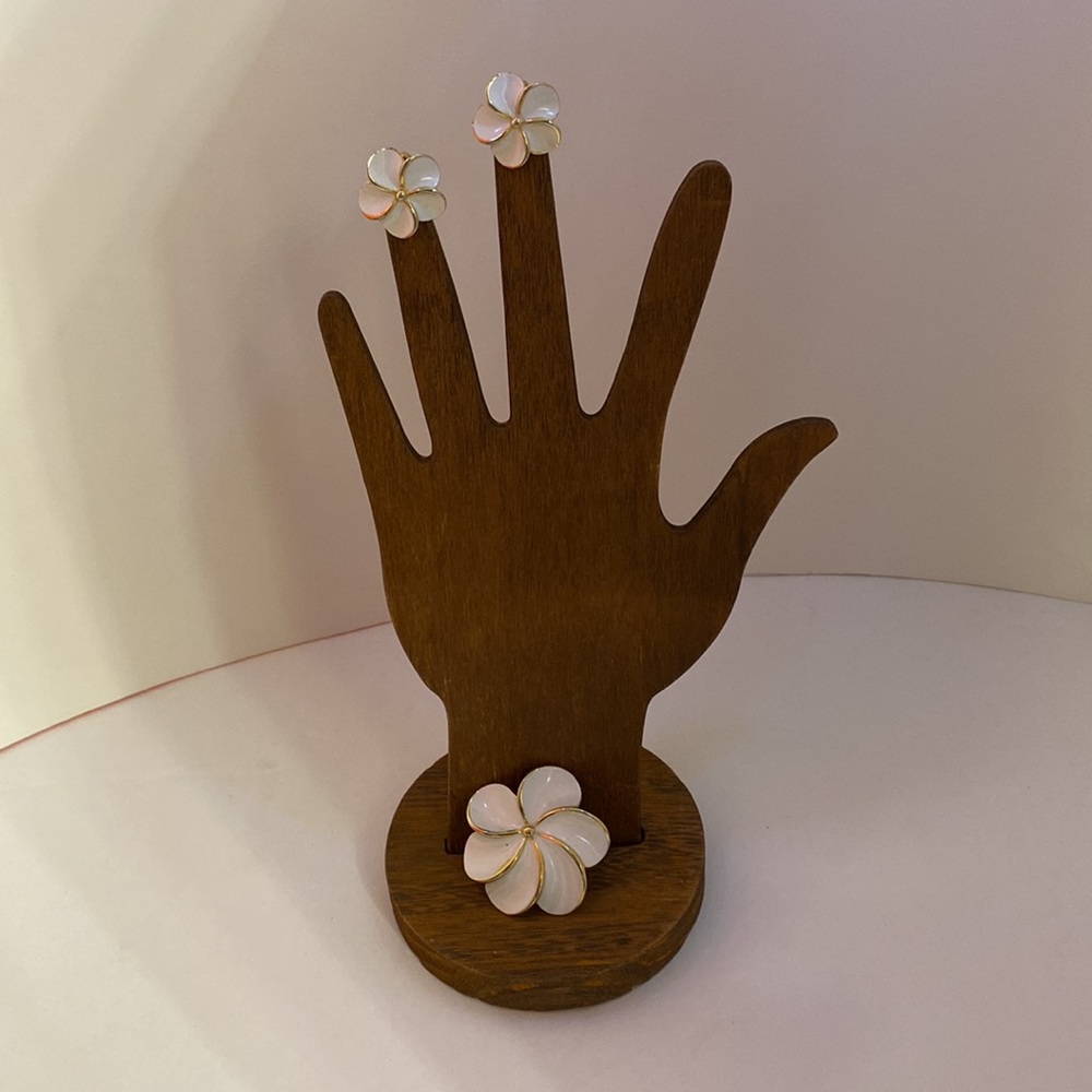 Painted Plumeria Set